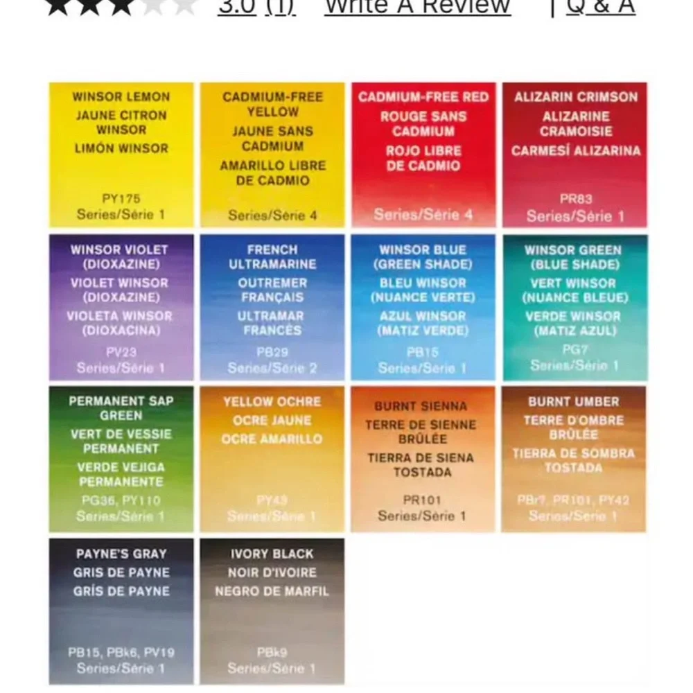 Winsor & Newton Professional Watercolour Set - Multicolor - Picture 3 of 5